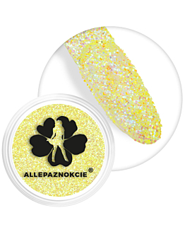 Allepaznokcie Shine Neon Pyłek Do Paznokci Lemon Nr 07 2 g