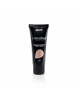 Quiz Cosmetics Camouflage Foundation kryjący podkład wzbogacony witaminą E N°01 Soft Beige, 30ml