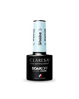 Claresa Soak Off UV/LED Shake lakier hybrydowy 5, 5g