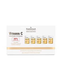 Farmona Vitamin C Elixir Shot 20% Witaminowy Koncentrat Rozjaśniający 25 ml