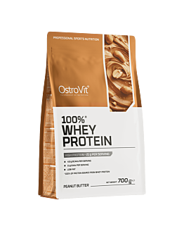 OstroVit 100% Whey Protein 700 g o smaku masła orzechowego