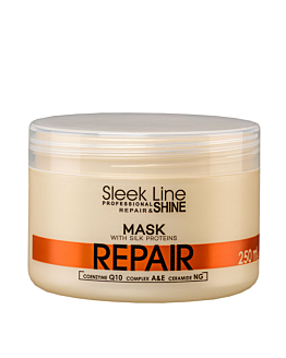 Stapiz Sleek Line Repair Mask maska z jedwabiem do włosów zniszczonych, 250ml