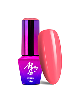 MollyLac Fancy Fashion Lakier Hybrydowy UV LED Nr 331 Peach Shake 10 g