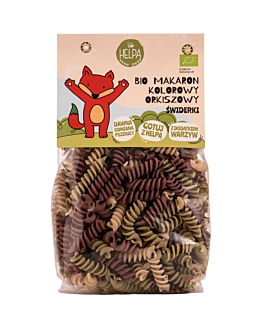 Helpa BIO Makaron Kolorowy Orkiszowy Świderki 250 g