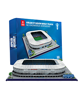Stadion piłkarski - WISŁA Płock - Puzzle 3D - 81 elementów