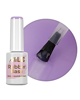 AlleLac Baza Kauczukowa Do Paznokci Rubber Base Hybrydowa Lavender Dream Nr 2 7g