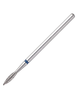 Staleks Expert Frez Diamentowy Płomień Ostry Do Skórek 2,1/8 mm Niebieski