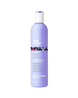 Milk Shake Silver Shine Light Shampoo szampon redukujący żółte refleksy do włosów siwych i rozjaśnianych, 300ml