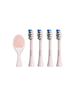 Lovio SonicProtect PRO końcówki do szczoteczki sonicznej średnia twardość Różowe LVTB124PK-HM 5szt