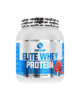Yava Labs Elite Whey Protein Białko serwatkowe smak lody truskawkowe