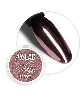 AlleLac Pyłek Lustrzany Glass Effect Dark Golden Pink Nr 5