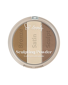 Lovely Sculpting Powder paleta do konturowania twarzy 4, 15g
