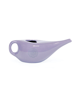 Bodhi ceramiczny irygator do nosa i zatok Neti Pot - wrzosowy
