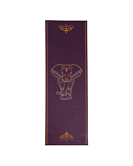Bodhi Mata do jogi Leela Elephant 4,5mm - fioletowy ze słoniem