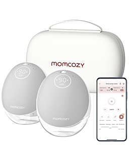 Momcozy M9 Laktator podwójny szary 150ml