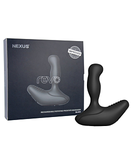 Revo New Black Rotacyjny Masażer Prostaty Czarny Nexus