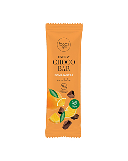 Foods by Ann Choco Energy Bar Pomarańcza w czekoladzie 
