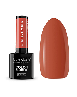 Claresa Color Soak Off UV/LED Autumn Crush lakier hybrydowy 2, 5g