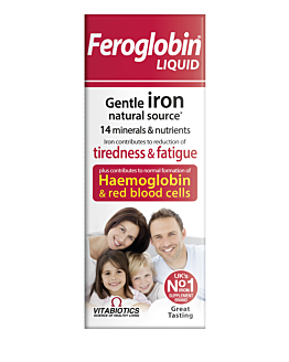 Vitabiotics Feroglobin Liquid Feroglobina w płynie