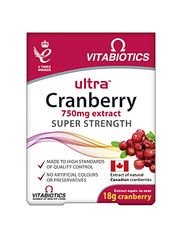 Vitabiotics Ultra Cranberry 750 mg Tabletki