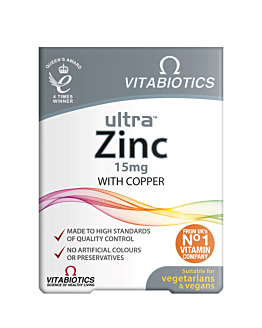 Vitabiotics Ultra Zinc 15 mg, tabletki