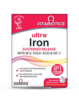 Vitabiotics Ultra Iron z Żelazem Tabletki