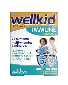 Vitabiotics Wellkid Immune dla dzieci Tabletek do żucia