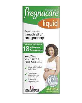 Vitabiotics Pregnacare Liquid Syrop dla kobiet w ciąży
