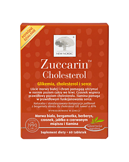 New Nordic Zuccarin Cholesterol Tabletki, 60 szt.