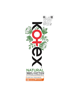Kotex Wkładki higieniczne Normal 20 szt.