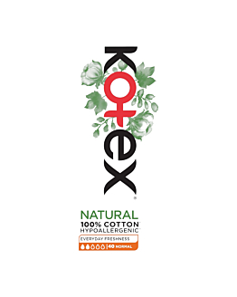 Kotex Wkładki higieniczne Normal 40 szt.