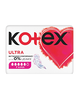 Kotex Ultra Night Single Assorbenti Super 7 pz