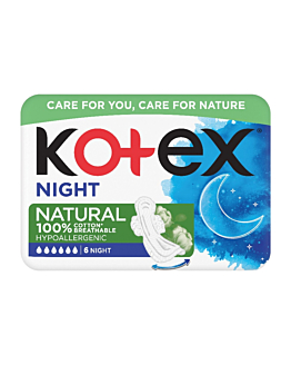 Kotex Natural Eve Single Podpaski 6 szt.