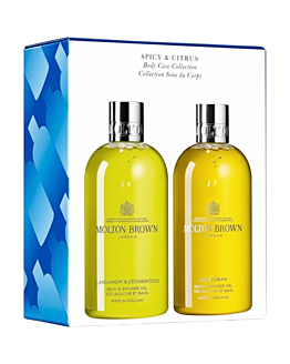 Molton Brown Spicy & Citrus Body Care Duo Set, Żel pod prysznic i do kąpieli
