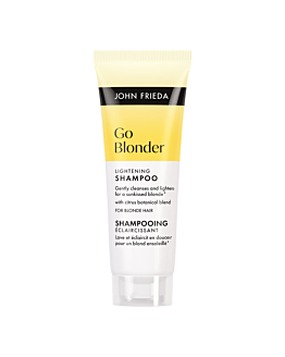 John Frieda Go Blonder Shampoo per capelli biondi, 75 ml
