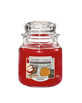 Yankee Candle Home Inspiration Apple Cinamon Cider Świeca zapachowa, 340 g