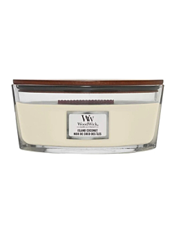 Woodwick Core Island Coconut, Świeca elipsa