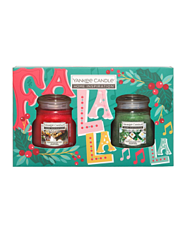 Yankee Candle Zestaw : 1 x Cinnamon Delight + 1 x Wrapping Paper Pine