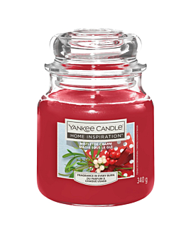 Yankee Candle Świeca Home Inspiration Mistletoe Charm, 340 g