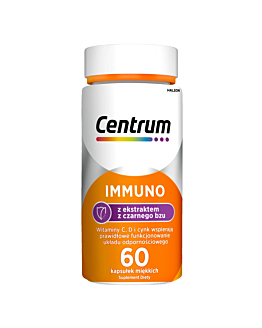 Centrum Immuno z Ekstraktem Czarnego Bzu Kapsułki