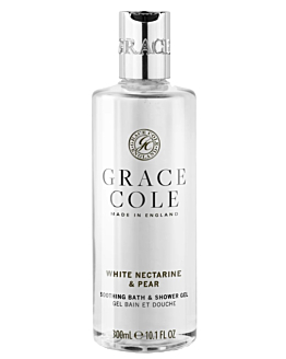 Grace Cole Żel do kąpieli i pod prysznic Biała Nektarynka i Gruszka 300 ml