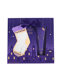 Luxury Bathing Zestaw Lavender & Bergamot Nocna regeneracja stóp 