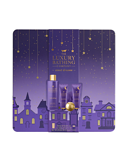 Luxury Bathing Zestaw Słodkie sny (Krem do rąk 50 + Krem do ciała + Kula do kąpieli)