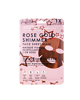 Danielle Creations Creations Rozświetlająca Maseczka Rose Gold Shimmer dla promiennej cery