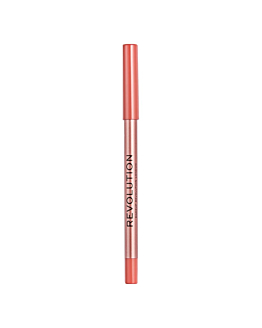 MAKEUP REVOLUTION Satin Kiss Lipliner Konturówka do ust Heart Race Peach Nude 1g