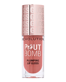 Makeup Revolution Pout Bomb Plumping Gloss Lucidalabbra, Doll