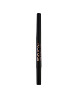 MAKEUP REVOLUTION Duo Brow Definer Pencil Kredka do brwi Medium Brown 0,3g