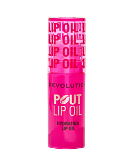 Makeup Revolution Pout Lip Oil Olejek do ust, Raspberry Pink