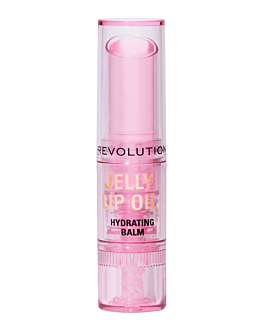 Makeup Revolution Jelly Lip Oil Balsamo labbra, Candy Ice Pink