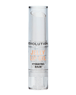 Makeup Revolution Jelly Lip Oil Balsamo labbra, Crystal Clear